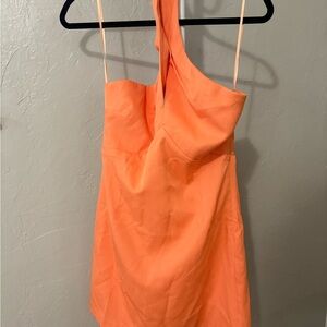 DO+BE Vibrant Orange Dress